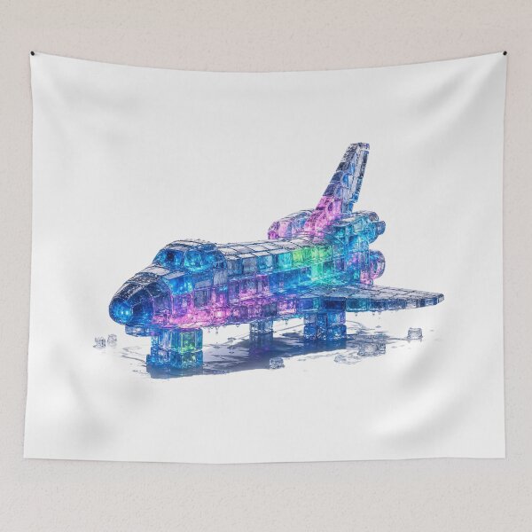 Item preview, A Space Shuttle Made of Ice Cubes designed and sold by puzzell.
