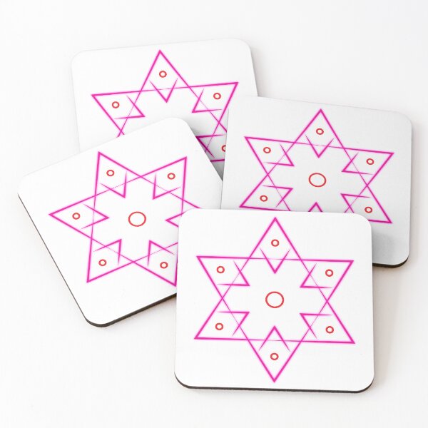 Item preview, Pink Star Geometry by Friend designed and sold by Style Legion.