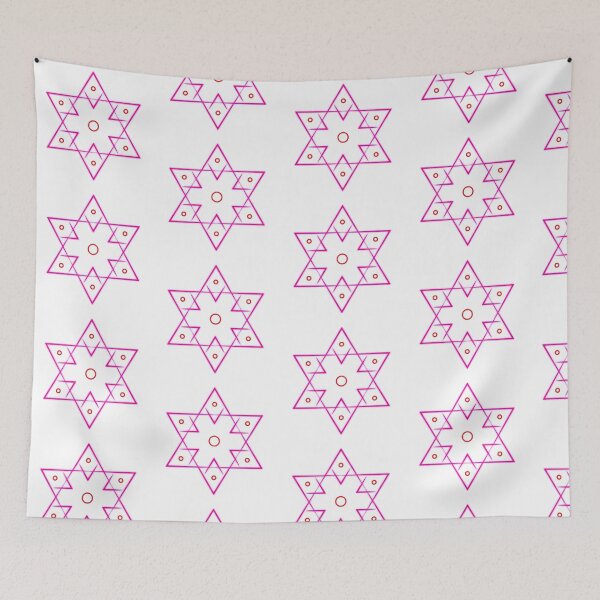 Item preview, Pink Star Geometry by Friend designed and sold by Style Legion.