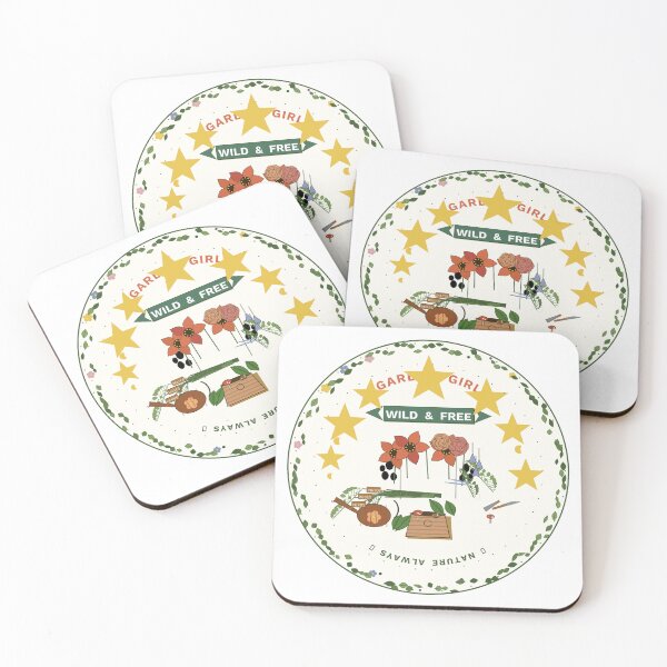 Item preview, Garden Girl Wild & Free designed and sold by start-tool.