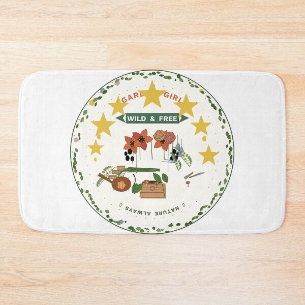 Item preview, Garden Girl Wild & Free designed and sold by start-tool.