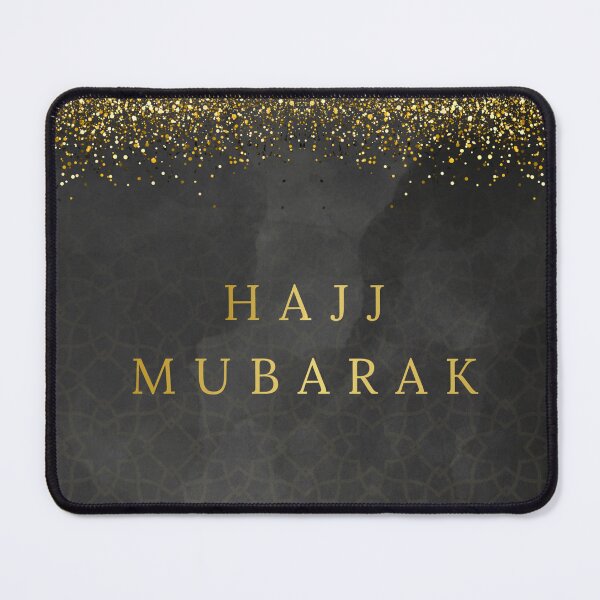 Item preview, Luxury Hajj Mubarak Gold Glitter Arabic Geometric Pattern designed and sold by Noor_Creations.