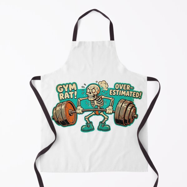 Item preview, Funny Gym Rat Skeleton Lifting Heavy Weights Fitness Sticker designed and sold by JeevanStickers.
