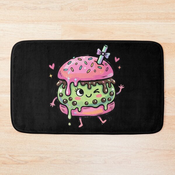 Item preview, Winking Glazed Pastry Beverage Hybrid designed and sold by Emegan Print Art.
