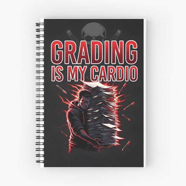 Item preview, GRADING IS MY CARDIO Dark designed and sold by AccidentalArtist.