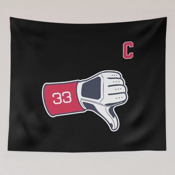 Item preview, Cleveland Guardians Baseball Tek Thumbs Down  designed and sold by moabeArtistic.
