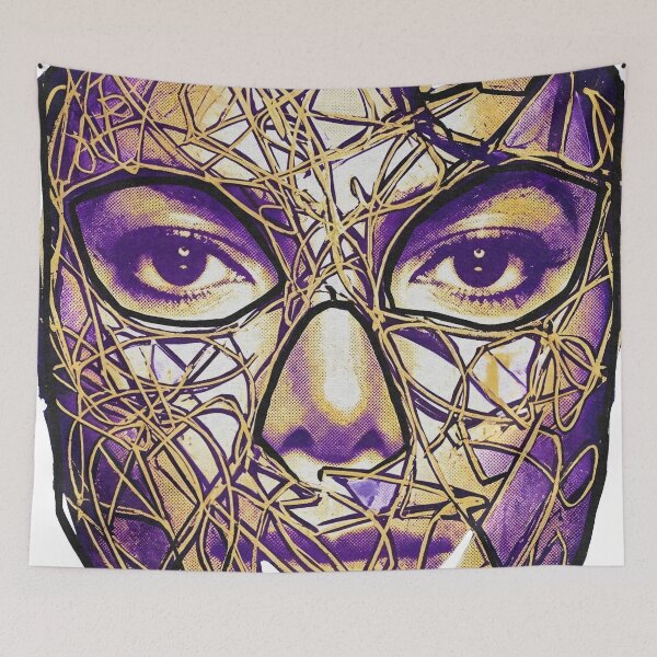 Item preview, MJ Dangerous Filigree Crystal Mask - Fan Art designed and sold by Dhenin Studio.