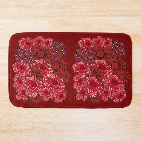 Artikelvorschau, Beautiful Red Flowers Floral Art Botanical Nature Design. entworfen und verkauft von LunaPrintCo.