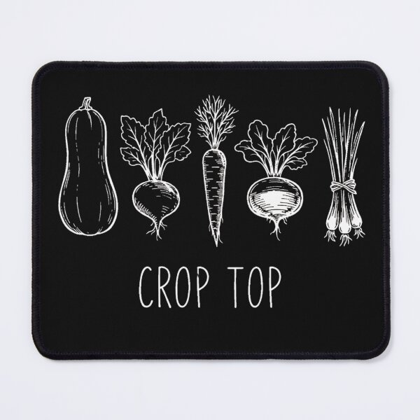 Item preview, Crop Top T-Shirt, Funny Vegetable Pun Gift, Vegan Gardener Graphic Tee, Farmer Market Lover Shirt designed and sold by pipolabco.
