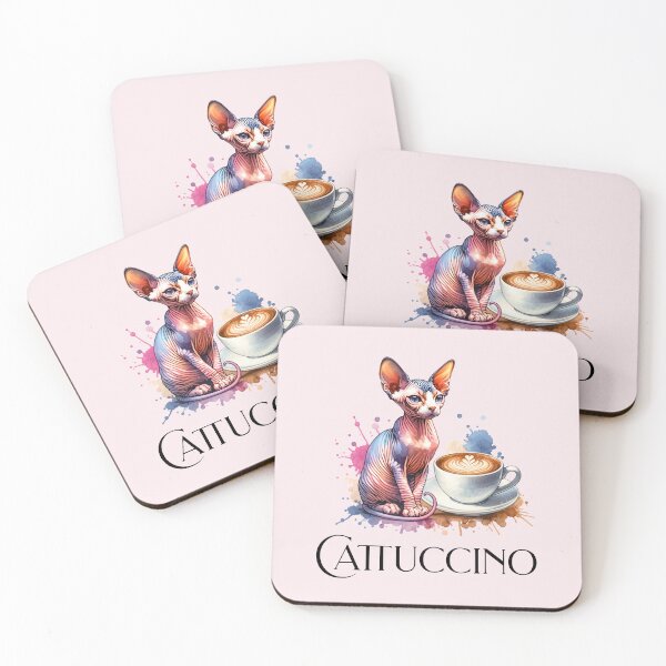 Item preview, Sphynx and Coffee Lover Gift designed and sold by MyCozyCorner24.