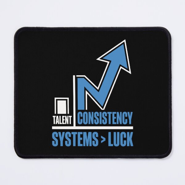 Item preview, Productivity Systems Over Luck Concept designed and sold by Ixnor.
