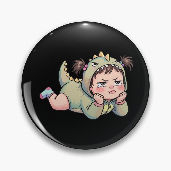 Item preview, Grumpy Toddler Reptile Onesie designed and sold by Emegan Print Art.