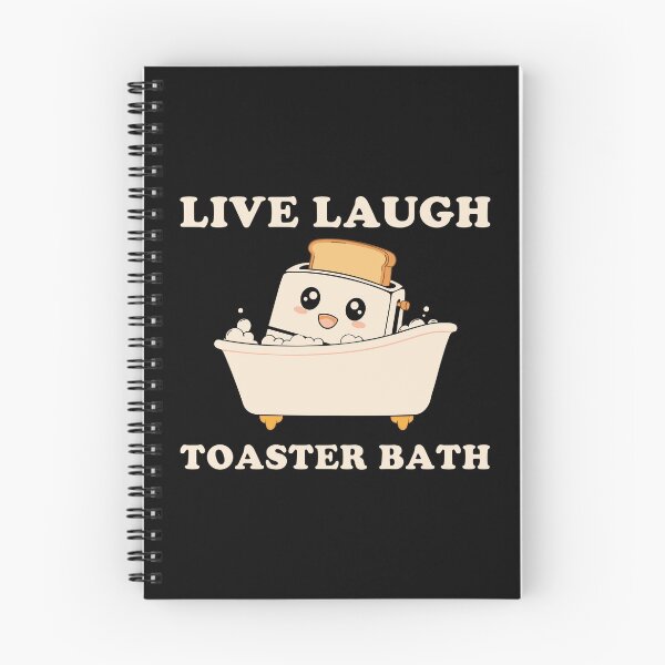 Item preview, Live Laugh Toaster Bath Funny Saying designed and sold by moabeArtistic.