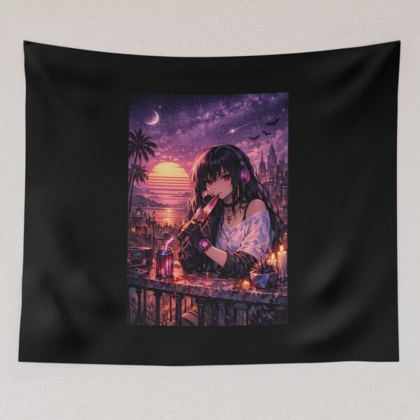 Item preview, Anime Sunset designed and sold by IMOBILYARI.