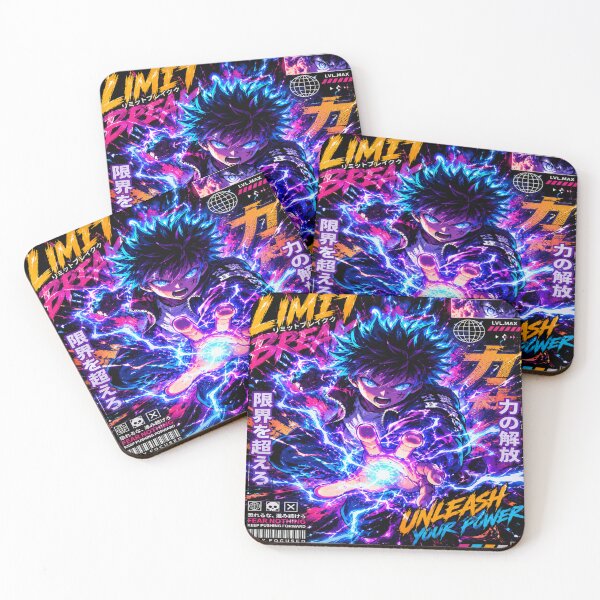 Item preview, Anime Energy Burst | Limit Break Cyberpunk Anime Power Design designed and sold by UnknownFrame.