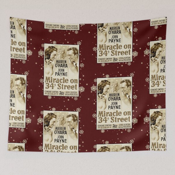 Item preview, Miracle On 34th Street Festive Sepia designed and sold by Normbot2000.