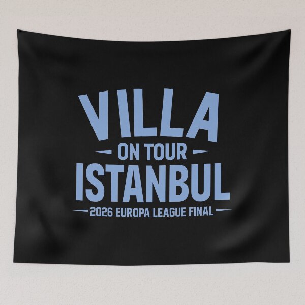 Item preview, Aston Villa On Tour Istanbul 2026 Europa League Final  designed and sold by moabeArtistic.
