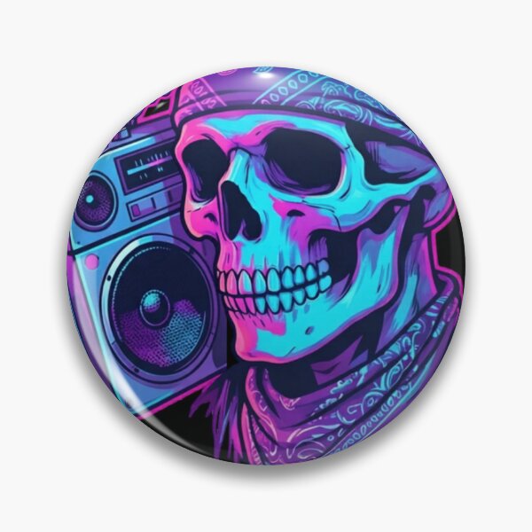 Item preview,  Gabber Hardcore To The Bone - Hardcore Apparel for Hardcore Fans - Retro Vibe designed and sold by PosiPrints.