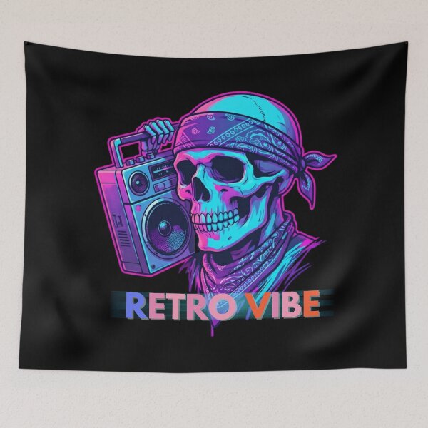 Item preview,  Gabber Hardcore To The Bone - Hardcore Apparel for Hardcore Fans - Retro Vibe designed and sold by PosiPrints.