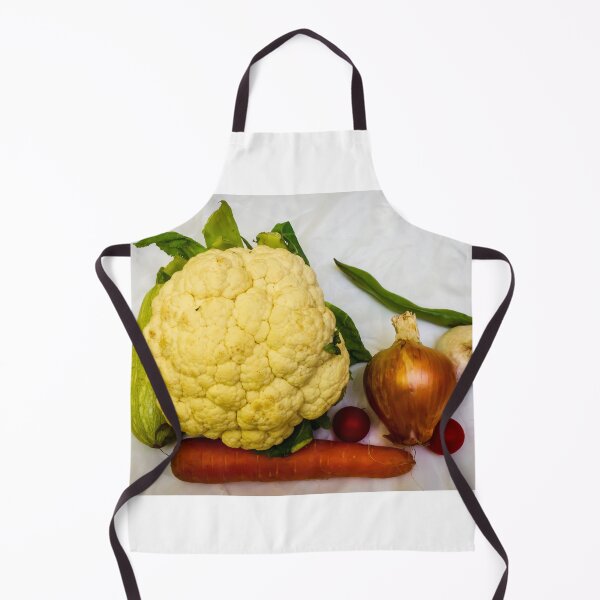 Item preview, Fresh Cauliflower and Mixed Vegetables Still Life With Onion, Carrot, Garlic and Radishes designed and sold by Nmallia.