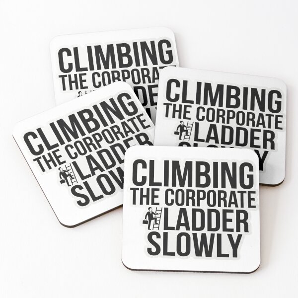 Item preview, Corporate Ladder Slowly – Career Humor designed and sold by Dada-arts.