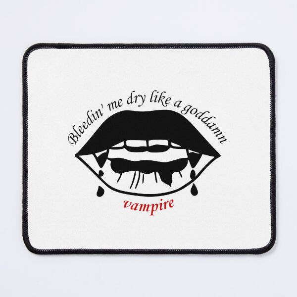 Item preview, Vampire Aesthetic – Minimal Dark Romance Text Design designed and sold by romelleworks.