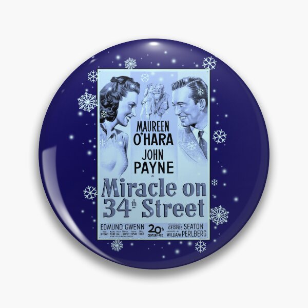 Item preview, Miracle On 34th Street Festive Blue designed and sold by Normbot2000.