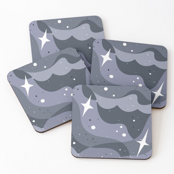 Item preview, Grey Stars designed and sold by Sera Plaine.
