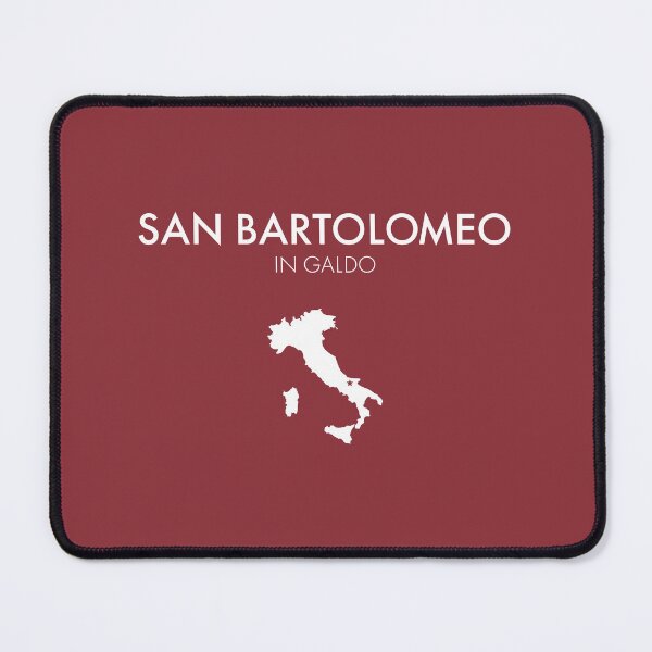 Item preview, San Bartolomeo in Galdo Italy Map – Minimalist Italian Town Travel Design designed and sold by JUSTIFYbyGDB.