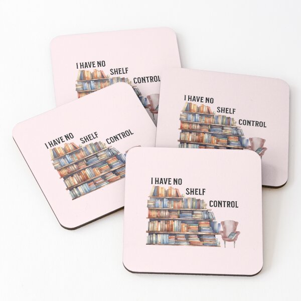 Item preview, I Have No Shelf Control - Book Lover Gift designed and sold by MyCozyCorner24.