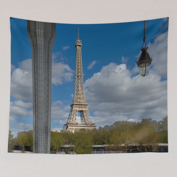 Item preview, Paris:  The Eiffel Tower Viewed from the Bir-Hakeim Bridge designed and sold by Trevor and Photos.