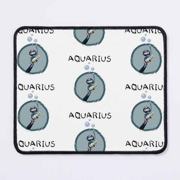 Item preview, Aquarius Astrology Character - Gratitude Longitude designed and sold by GratitudeLongitude.