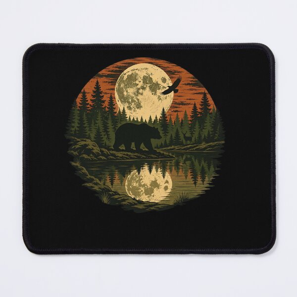 Item preview, Forest Retro Nature Wildlife Outdoor Hiking Vintage designed and sold by clothesy7.