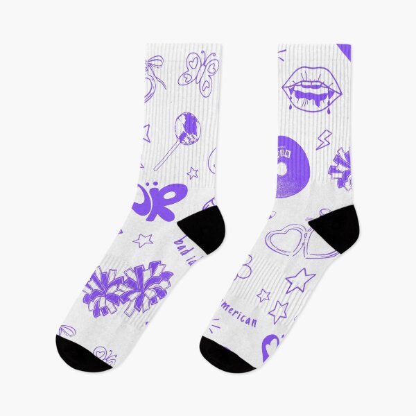 Item preview, Purple Grunge Doodle Aesthetic | Soft Y2K Heartbreak Cute Design designed and sold by romelleworks.