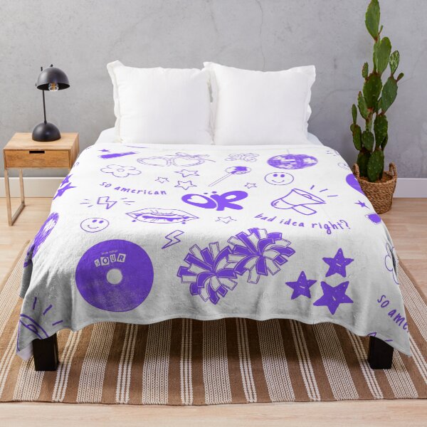 Item preview, Purple Grunge Doodle Aesthetic | Soft Y2K Heartbreak Cute Design designed and sold by romelleworks.