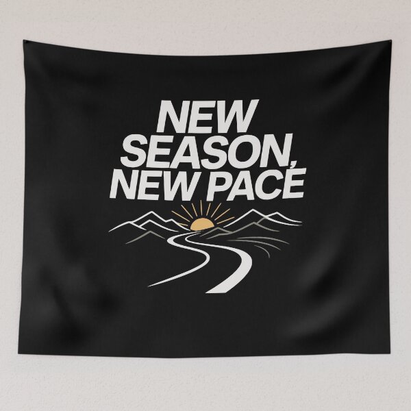 Item preview, New season, new pace designed and sold by FreshPixelArt.