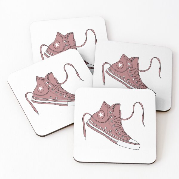 Item preview, Dusty rose high tops designed and sold by MickeyEdwards.