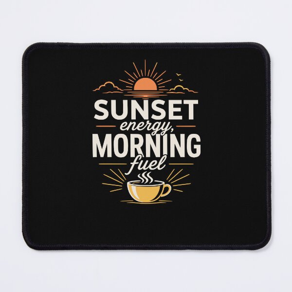 Item preview, Sunset energy, morning fuel designed and sold by FreshPixelArt.