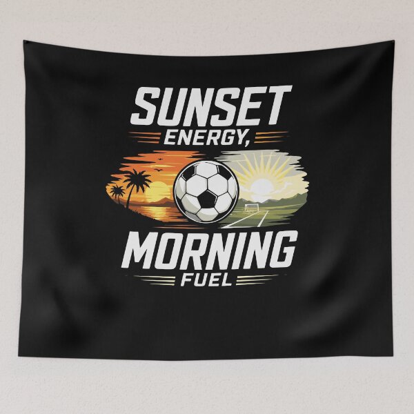 Artikelvorschau, Sunset energy, morning fuel entworfen und verkauft von FreshPixelArt.