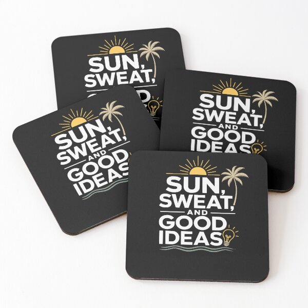 Item preview, Sun, sweat, and good ideas designed and sold by FreshPixelArt.