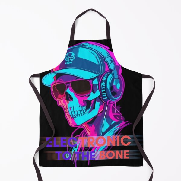 Item preview, Gabber Electronic To The Bone - Hardcore Apparel for Electronic Fans designed and sold by PosiPrints.