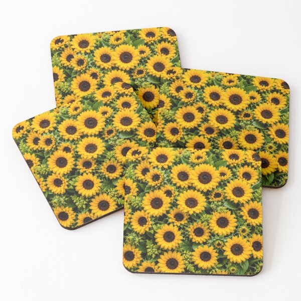 Item preview, Small Sunflower Botanical Floral Pattern Artwork designed and sold by ArtComixHaven.
