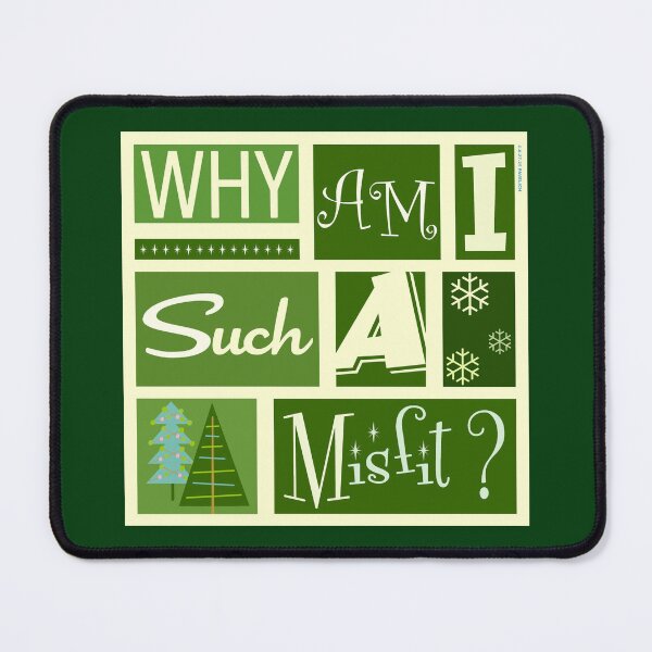 Item preview, Why Am I Such A Misfit Green designed and sold by Normbot2000.