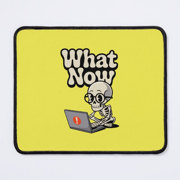 Artikelvorschau, Was nun? Lustiger Skelett-Programmierer Retro-Programmierer Design entworfen und verkauft von Raw Tigers.