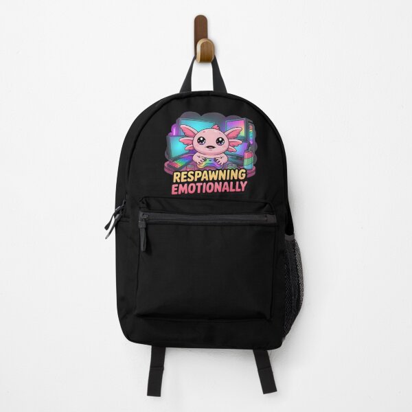 Item preview, Axolotl Gamer Respawning Emotionally Cute Animal Gaming Meme designed and sold by Fitswear.