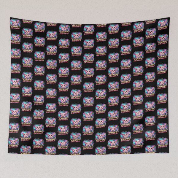 Item preview, Axolotl Gamer Respawning Emotionally Cute Animal Gaming Meme designed and sold by Fitswear.