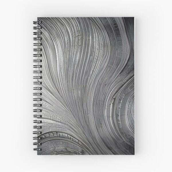 Item preview, Serpentine Monochromatic Abstract Texture designed and sold by Glimmersmith.