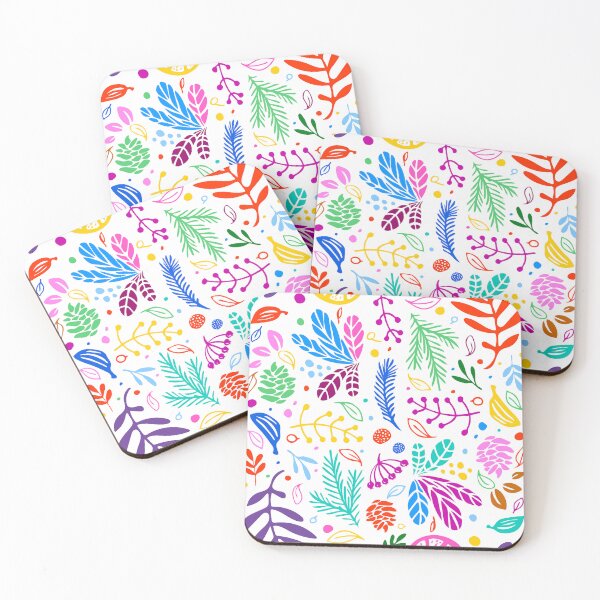 Item preview, Colorful tropical leaves and fruits plants designed and sold by Bearlala.