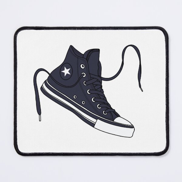 Item preview, Evening blue high tops designed and sold by MickeyEdwards.