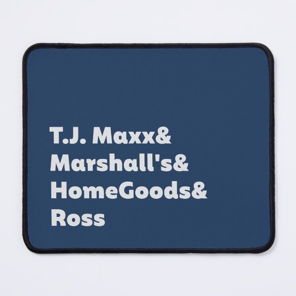 Item preview, T.J. Maxx & Marshall’s & HomeGoods & Ross – Funny Retail Addict Typography Design designed and sold by JUSTIFYbyGDB.